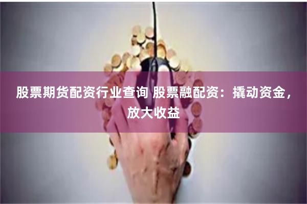 股票期货配资行业查询 股票融配资：撬动资金，放大收益